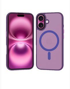 Gripp case with MagSafe для iPhone 16 Deep Purple 2514-5 фото