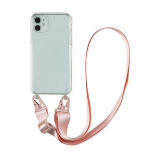 Чохол Armored з ремінцем Crossbody для iPhone 13 mini Pink Sand 2124-10 фото