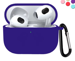 Чохол з мікрофіброю для AirPods 4 Ultraviolet 2582-16 фото