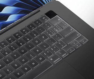 Прозора накладка на клавіатуру для MacBook Air 13.6" / Air 15" / Pro 14" / Pro 16" Return малий 2351-4 фото