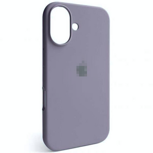 Чохол Silicone case Full iPhone 16 Lavander gray 2480-43 фото