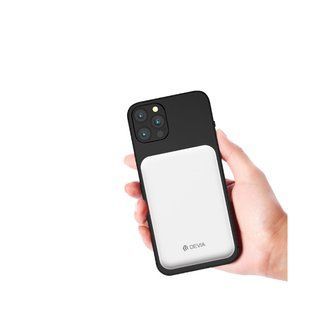 Павер банк DEVIA 20W MagSafe 5000mah white 549-1 фото