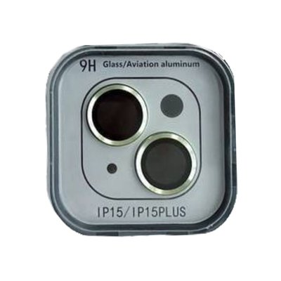 Скло (лінзи) для камери Metal Classic для iPhone 15/15 Plus Light Green 1801-8 фото