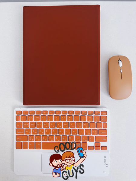 Чохол-клавіатура та мишка для iPad 10.2"/10.5"" Brown 2325-1 фото