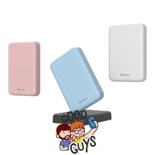 Павер банк DEVIA 20W MagSafe 5000mah white 549-1 фото