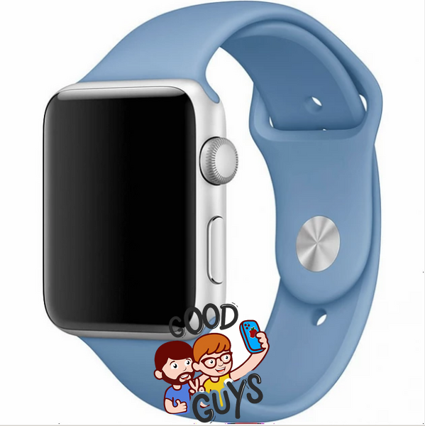 Ремінець Apple Watch Silicone 38,40,41mm,42mm(10,11S) Azure blue 275-23 фото