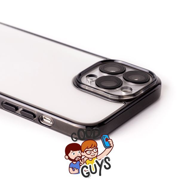 Чохол Acrylic Lens Protection Case для iPhone 12 Pro Max Black 1183-0 фото