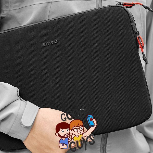 Сумка-конверт WIWU для MacBook 13" Skin Armor Sleeve Series Black 2722-2 фото