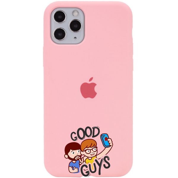 Silicone Case FULL iPhone 11 Pro Max Pink 119-11 фото