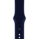 Ремінець Apple Watch Silicone 42,44,45,46mm(10,11S),49mm(ultra 1-3S)Midnight blue 276-7 фото 1