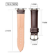 Ремінець Leather Bands для Apple Watch 38mm,40mm,41mm,42mm(10,11S) Red-Silver 1234-11 фото 2