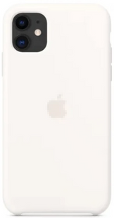 Чохол Silicone Case 1:1 для iPhone 11 White 392-3 фото