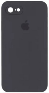 Чохол Silicone Case FULL+camera, SQUARE side iPhone 7, 8, SE 2 Charcoal gray 1055-8 фото
