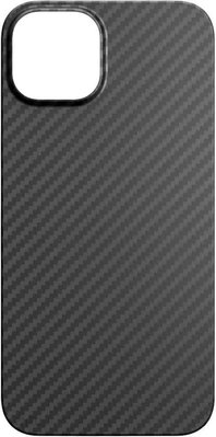 Чохол Carbon case MagSafe для iPhone 15 Pro Black 1818-0 фото