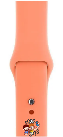 Ремінець Apple Watch Silicone 38,40,41mm,42mm(10,11S) Peach 275-41 фото
