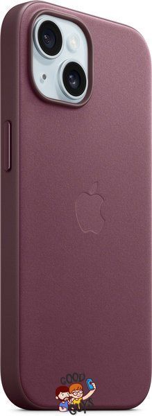 Чохол FineWoven with MagSafe для iPhone 15 Pro Mulberry 1899-2 фото