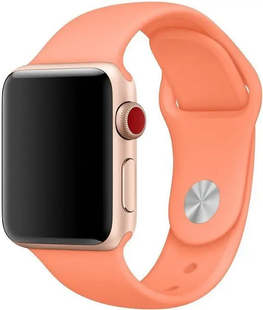 Ремінець Apple Watch Silicone 38,40,41mm,42mm(10,11S) Peach 275-41 фото