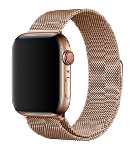 Ремінець Milanese Loop Apple Watch Magnetic 38,40,41,42mm 10gen Bronze Gold 277-31 фото