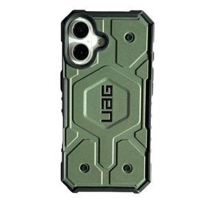 Чохол протиударний UAG Pathfinder з MagSafe для iPhone 16 Green 2522-7 фото