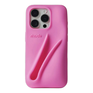 Чохол Lipstick case Rhode з місцем для блиску для iPhone 17 Pro Rose 4141-9 фото