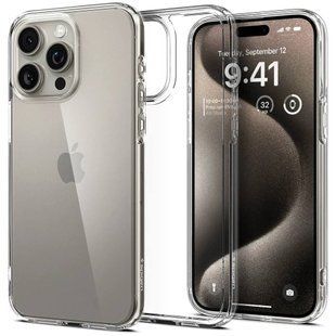 Чохол прозорий Spigen Neo Hybrid Crystal iPhone 15 Pro Max 1687-0 фото