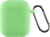 Чохол для AirPods 1/2 з карабіном Green 264-18 фото