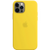 Silicone Case FULL iPhone 14 Pro Max Yellow 130-3 фото