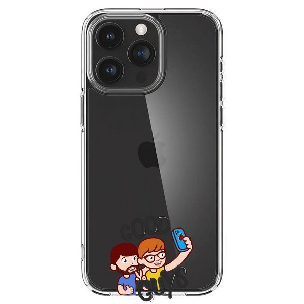Чохол прозорий Spigen Neo Hybrid Crystal iPhone 15 Pro Max 1687-0 фото
