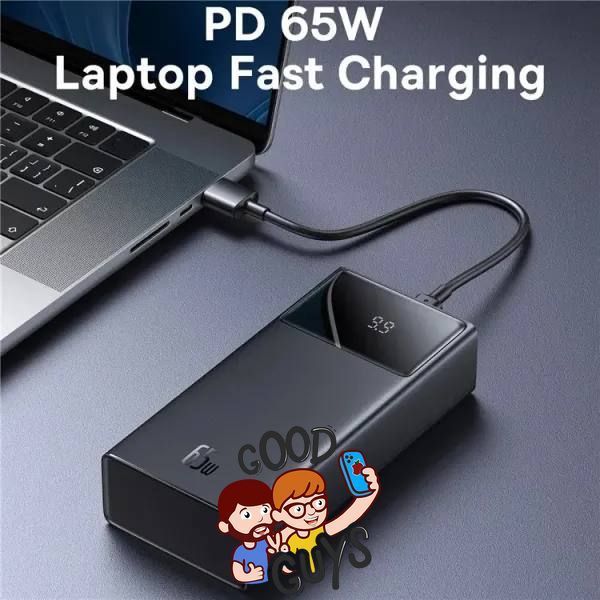Павер бенк Baseus Star-Lord Digital Display Fast Charge 30000 mAh 65W Black 3022-0 фото