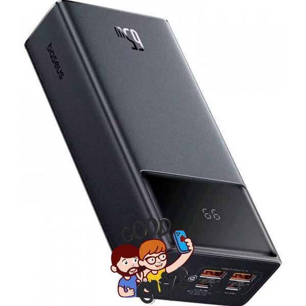 Павер бенк Baseus Star-Lord Digital Display Fast Charge 30000 mAh 65W Black 3022-0 фото