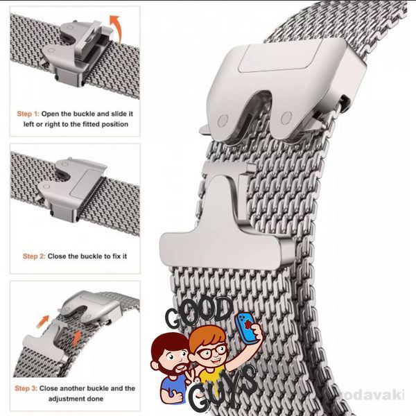 Ремінець Apple Watch Titanium Milanese Loop 38,40,41,42mm(10,11S) Silver 2615-3 фото