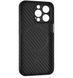 Чохол Carbon case MagSafe для iPhone 15 Pro Black 1818-0 фото 3