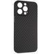 Чохол Carbon case MagSafe для iPhone 15 Pro Black 1818-0 фото 2