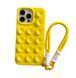 Чохол Silicone Suction Case для iPhone 14 Yellow 3070-0 фото 2