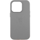 Чохол Leather Case 1:1 with MagSafe iPhone 17 Light Gray 4030-3 фото 1