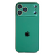 Чохол AG-PC "Glass" Case для iPhone 17 Pro Green 3982-0 фото 1