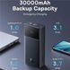 Павер бенк Baseus Star-Lord Digital Display Fast Charge 30000 mAh 65W Black 3022-0 фото 11