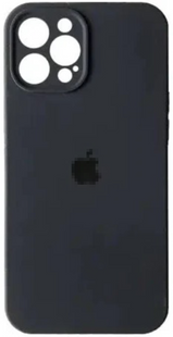 Чохол Silicone case Full + camera iPhone 15 Pro Max Charcoal gray 2103-8 фото