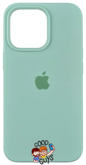 Silicone Case FULL iPhone 13 Mini Turquoise 123-16 фото