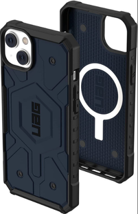 Чохол протиударний UAG Pathfinder з MagSafe для iPhone 14 Blue 1011-0 фото