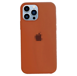 Чохол Silicone case Full iPhone 16 Pro Brown 2482-58 фото