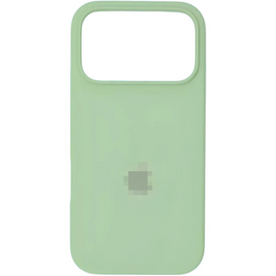 Чохол Silicone case Full iPhone 18 Pro Max Mint 4614-0 фото
