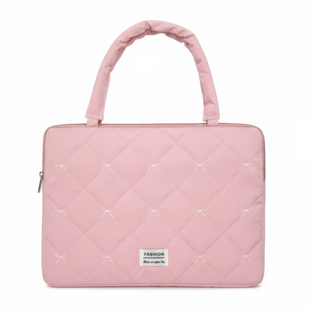 Сумка-шопер для ноутбука (15"-16") Puffy Bows "Life HoHo"Pink 4290-2 фото