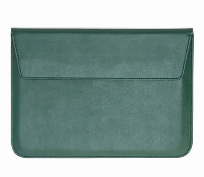 Конверт з екошкіри для MacBook 15’ , 16’ Pine green 290-2 фото