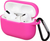 Чохол з мікрофіброю для AirPods Pro Hot Pink 1431-2 фото