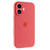 Чохол Silicone case Full + camera iPhone 16 Plus Pink Citrus 2557-35 фото