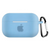 Чохол AirPods Pro з лого та карабіном Lilac 268-24 фото