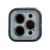 Скло (лінзи) для камери Metal Classic для iPhone 13/13 mini Dark Green 1798-9 фото