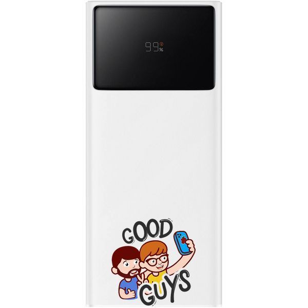 Павер бенк Baseus Star-Lord Digital Display Fast Charging 30000 mAh 30W White 3023-0 фото