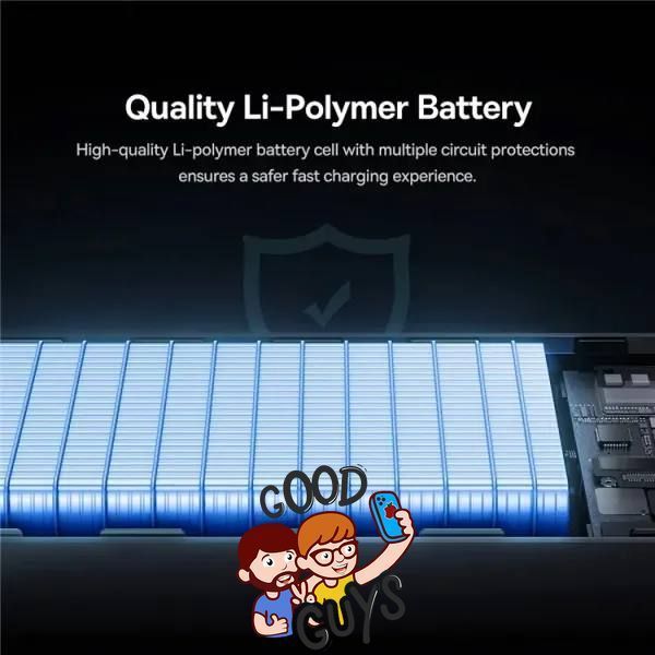 Павер бенк Baseus Star-Lord Digital Display Fast Charging 30000 mAh 30W White 3023-0 фото